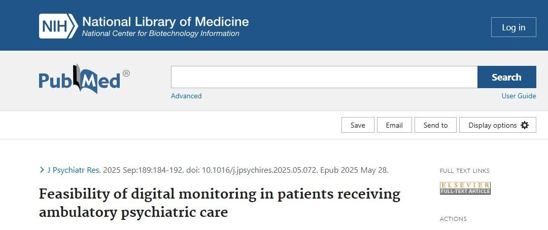 Nueva publicación científica: eB2 MindCare muestra alta viabilidad en atención psiquiátrica ambulatoria