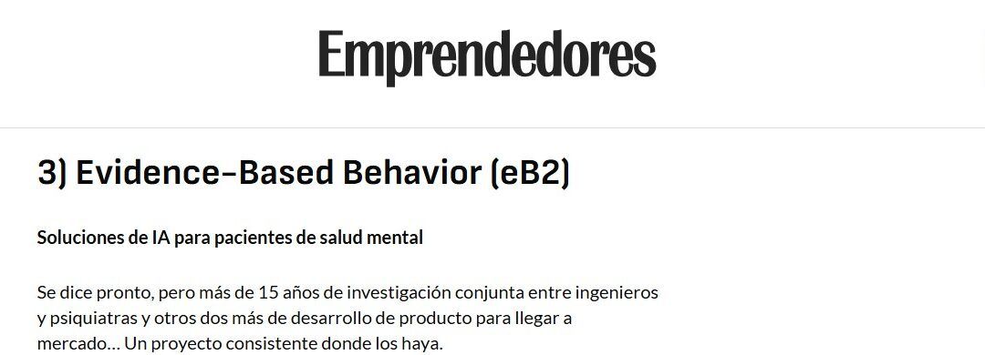 Hito científico: eB2 publica en JMIR modelo de predicción emocional basado en Transformers