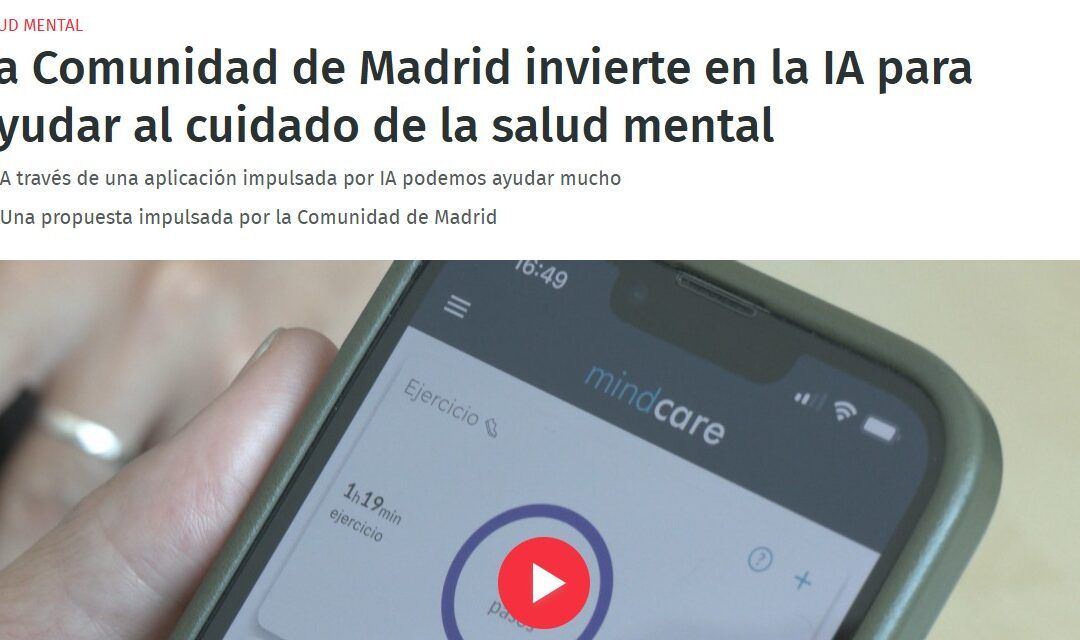 eB2 en Madrid Directo: la apuesta de la Comunidad de Madrid por la IA en salud mental